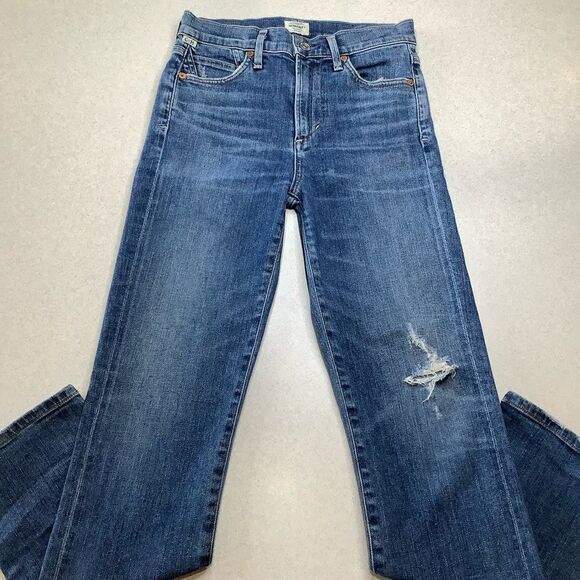 Citizens Of Humanity Cara High Rise Cigarette Ankle 24 Ankara - Picture 4 of 7